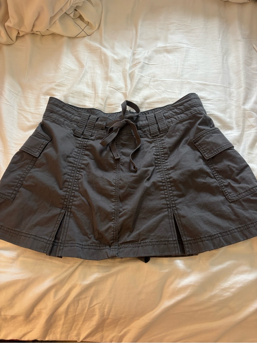 Hollister Olive Green Utility Mini Skirt